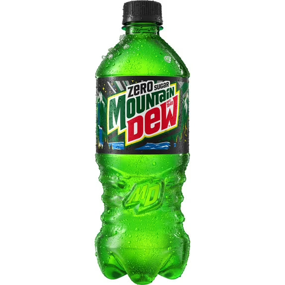 MOUNTAIN DEW ZERO 20Z 24CT