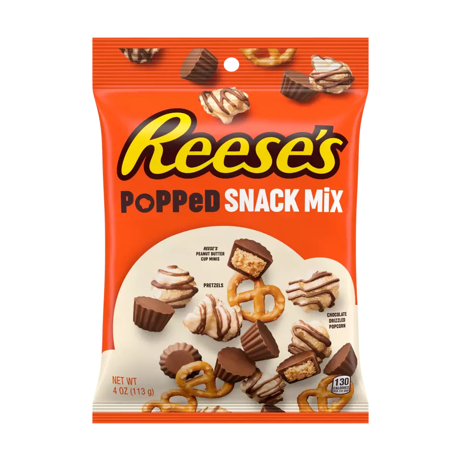 REESE'S POPPED SNACK MIX 4OZ
