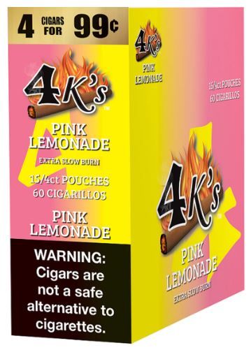 4KINGS 15/4PK $1.19 PINK LEMONADE LTD