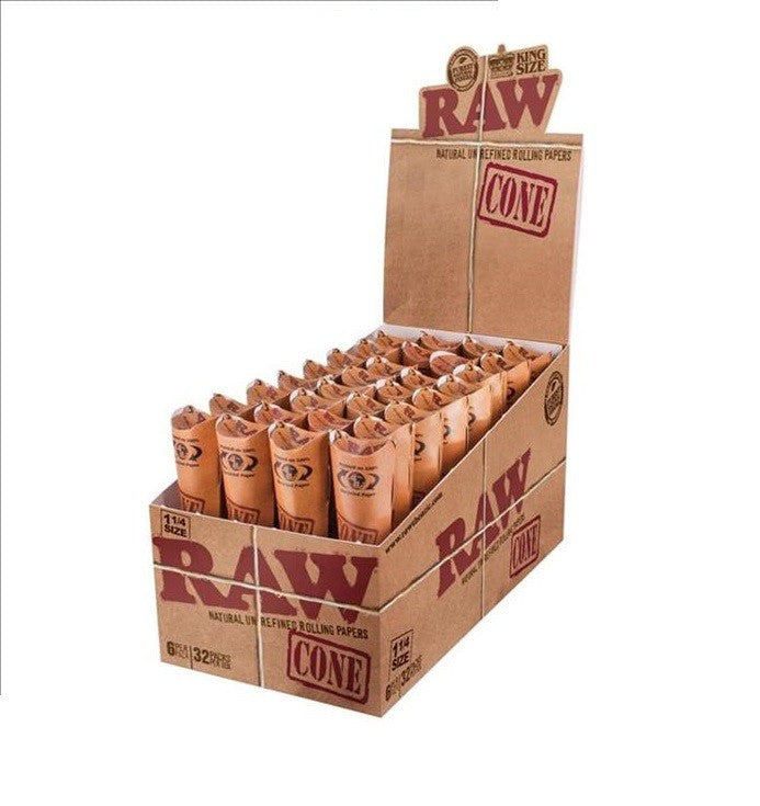 RAW CLASSIC CONE 1 1/4- 32/6PK