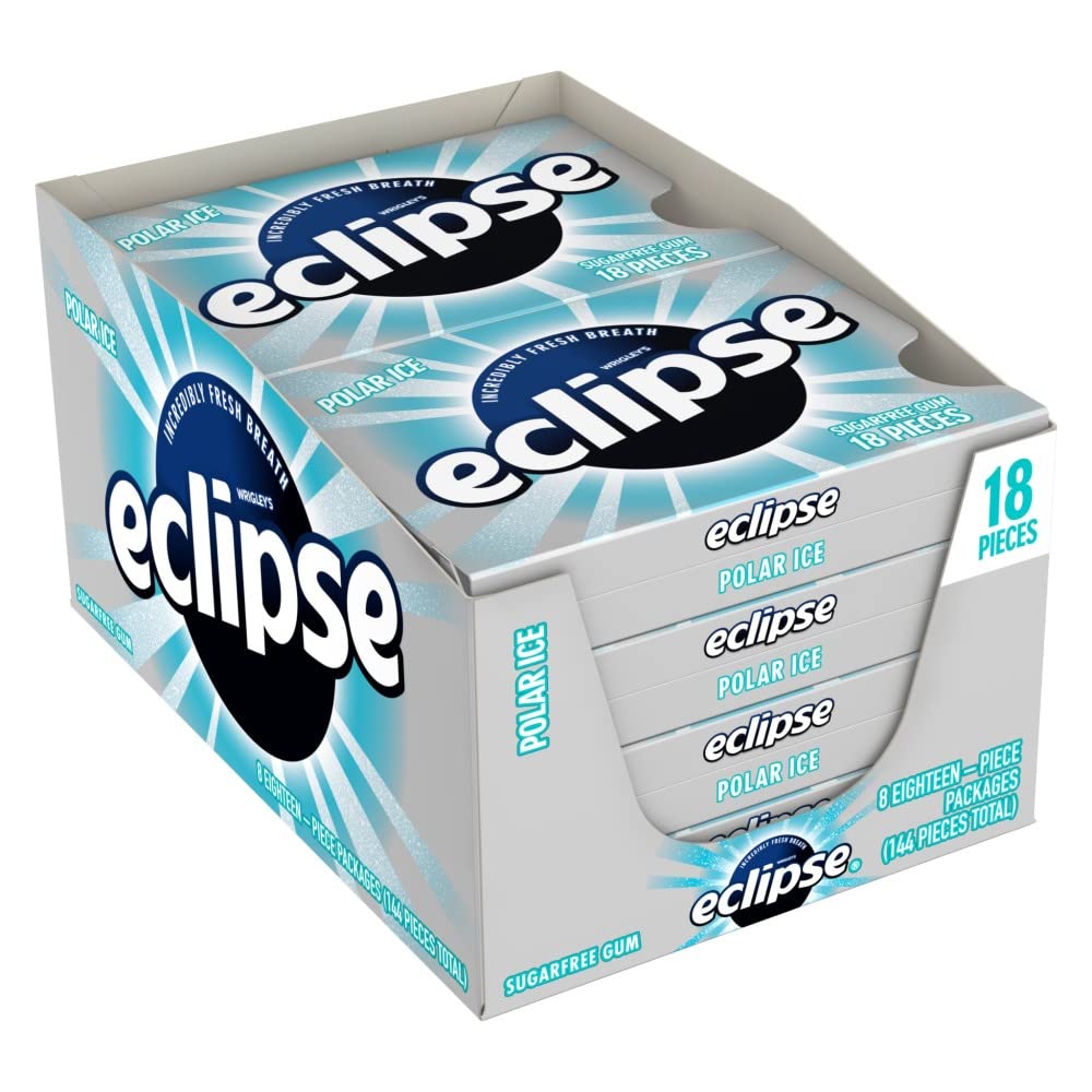 ECLIPSE POLAR ICE GUM 8PK| 18PCS
