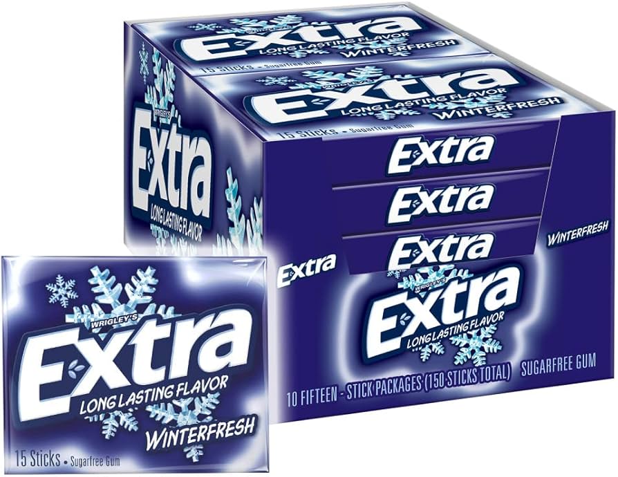 EXTRA WINTERFRESH 10CT/15TICKS