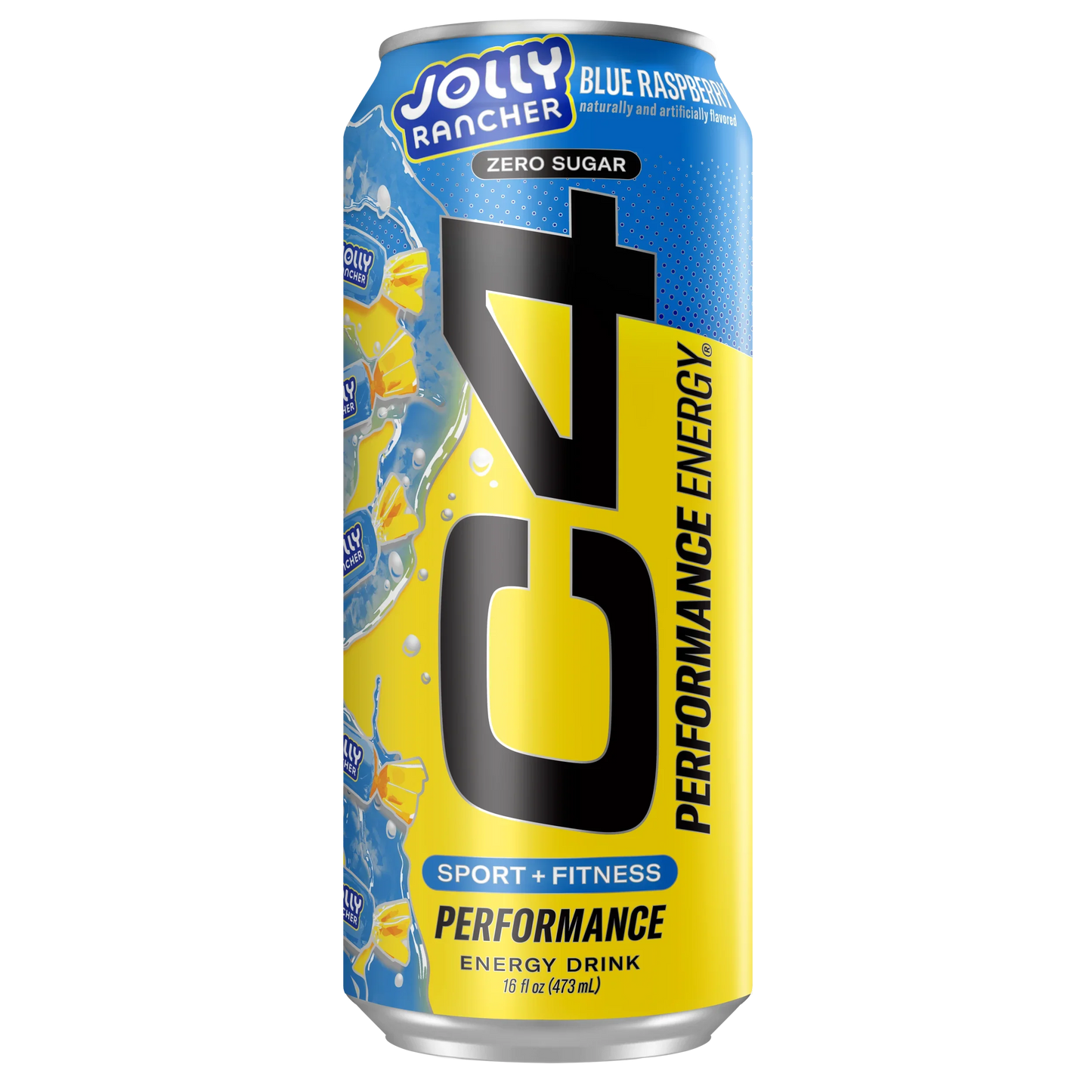 C4 HIGH PERFORMANCE 16OZ|12CT JOLLY RANCHER BLUE RASP