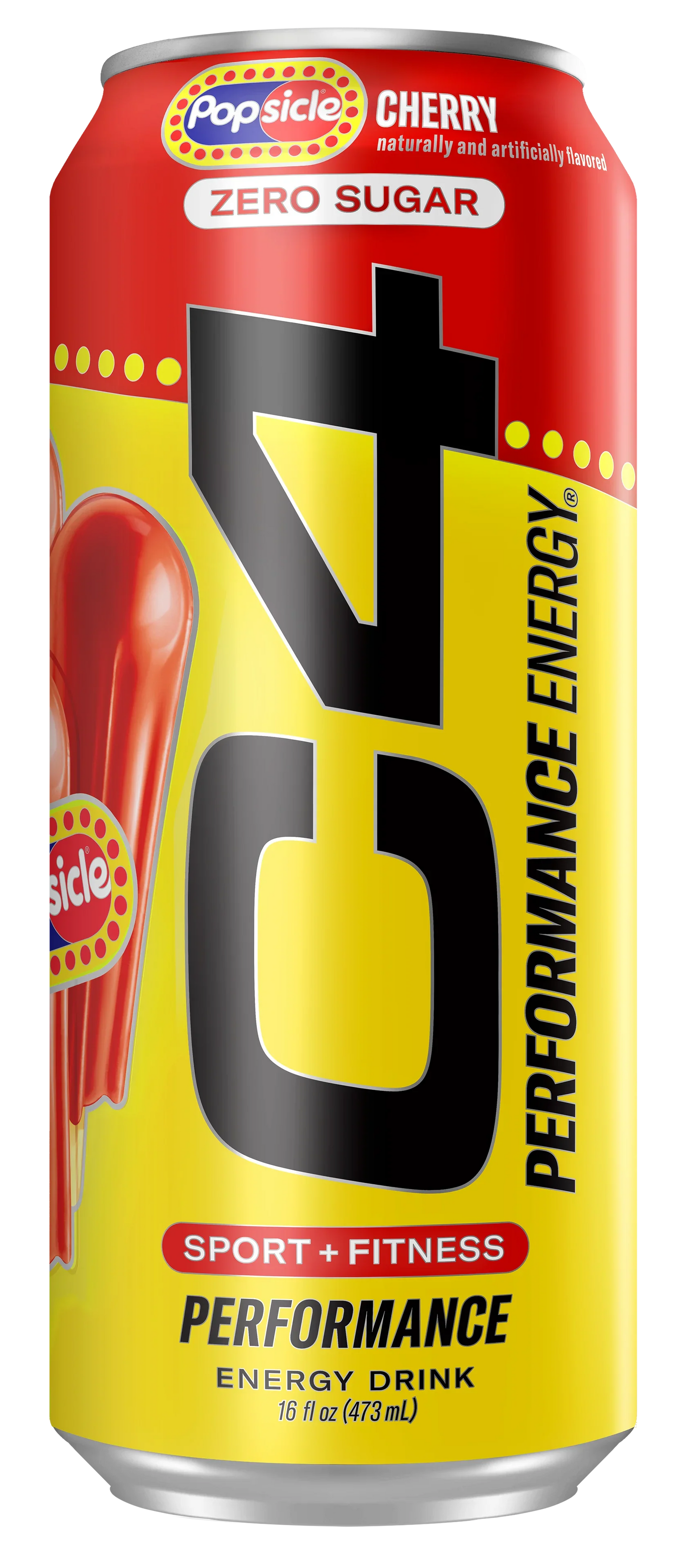 C4 HIGH PERFORMANCE 16OZ|12CT CHERRY POPSICLE