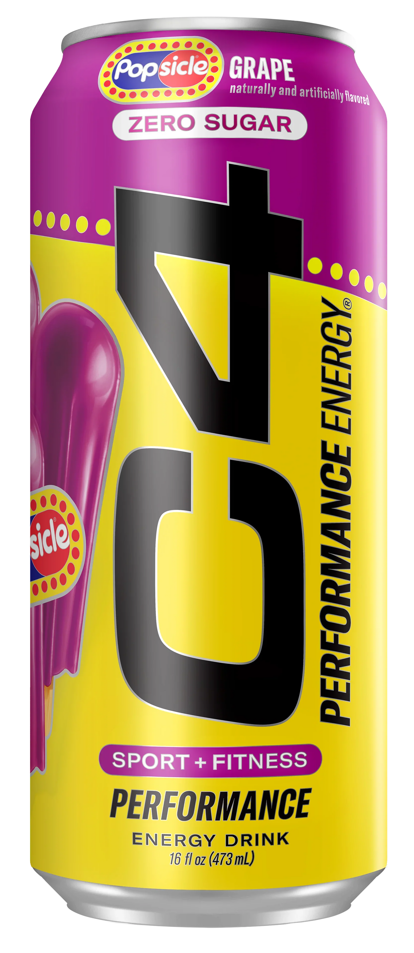 C4 HIGH PERFORMANCE 16OZ|12CT GRAPE POPSICLE