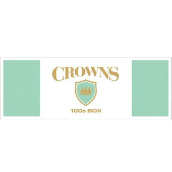 CROWNS MENTHOL GOLD 100 BX