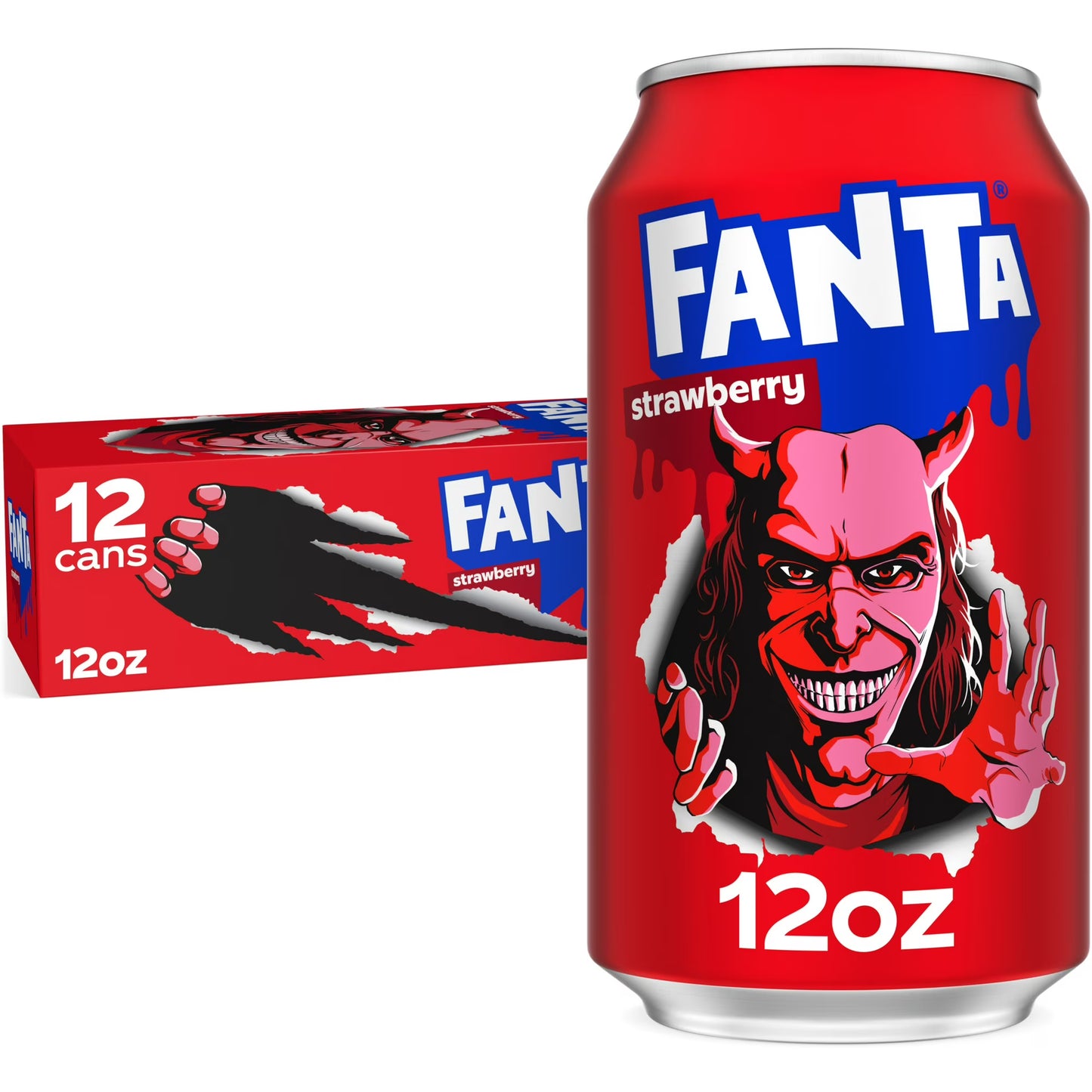 FANTA CAN 12Z STRAWBRY 12CT* - 664602