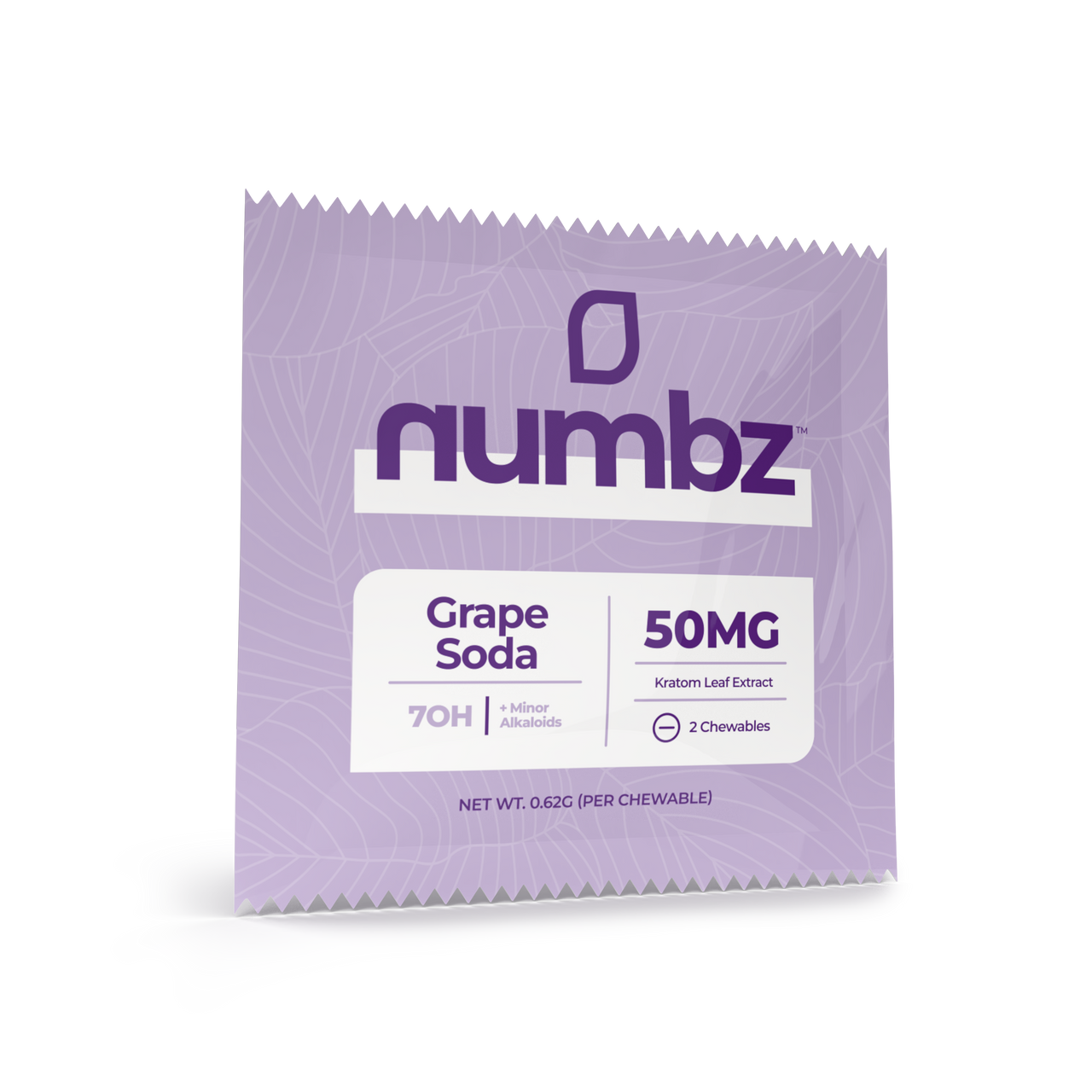 NUMBZ 7OH 2PK/50MG 20CT GRAPE SODA