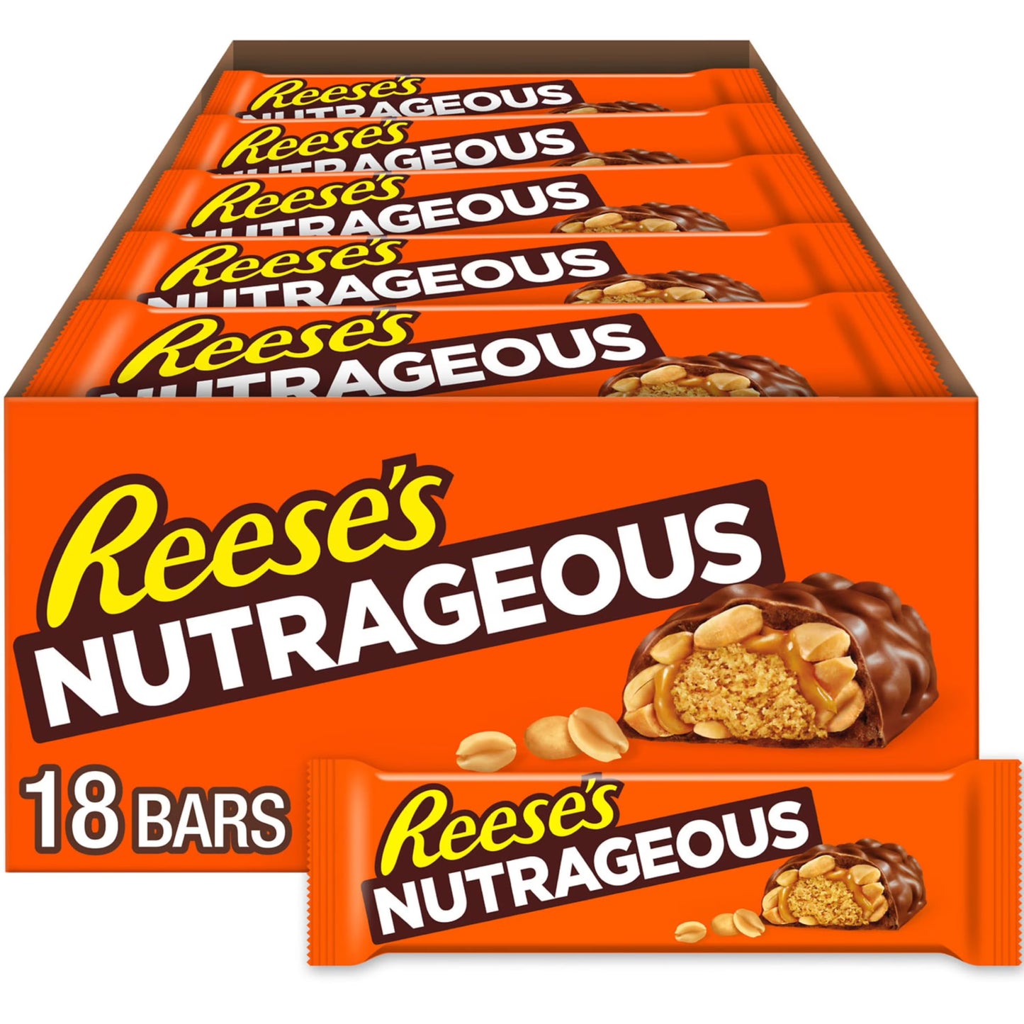 REESES NUTRAGEOUS REGULAR 18CT