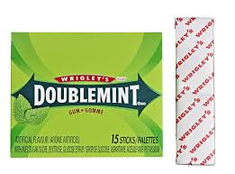 WRIGLEYS DOUBLEMINT SLIM 10CT| 15STICKS