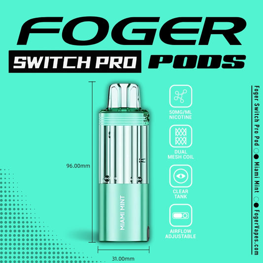 Foger Pod 30k 5ct Miami Mint
