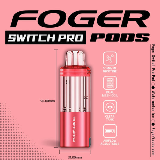 Foger Pod 30k 5ct Watermelon Ice