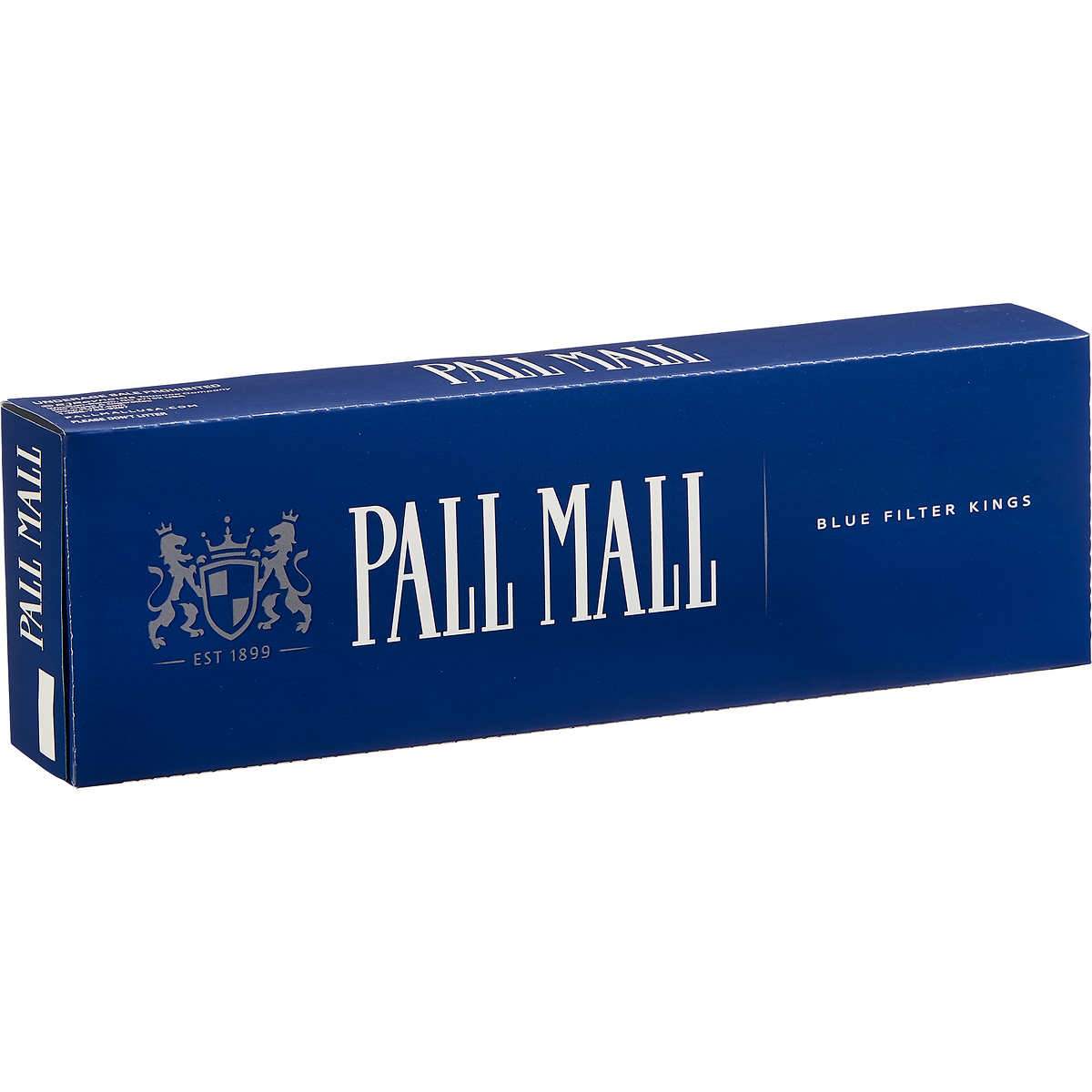 PALL MALL KG $0.50 BLUE BX