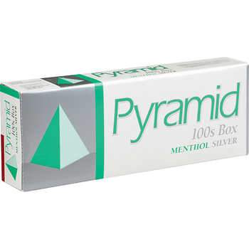 PYRAMID 100 MENT SILVER BOX