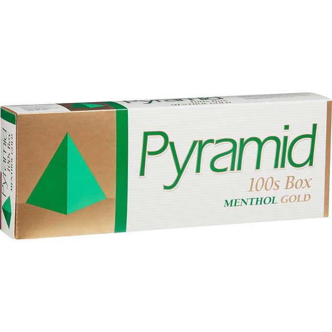 PYRAMID 100 MENT GOLD BOX