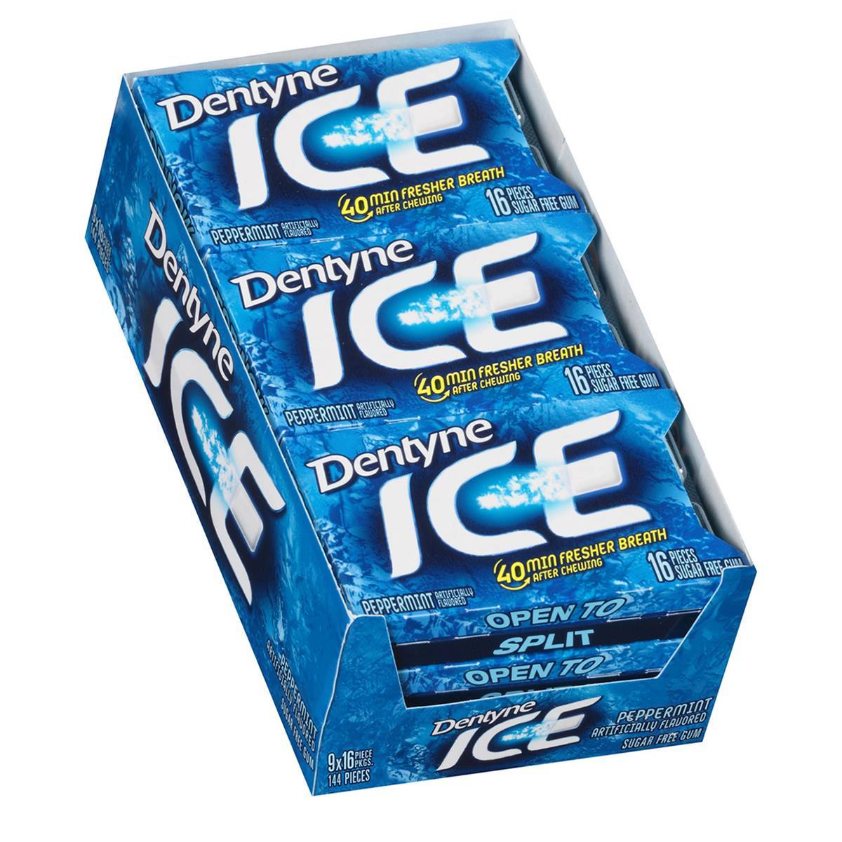DENTYNE ICE PEPERMINT 16PC/9PK