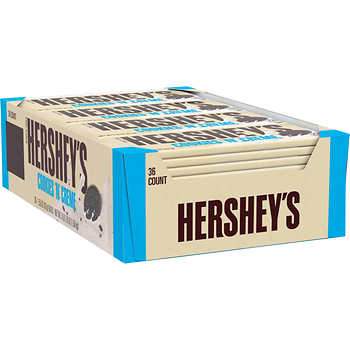 HERSHEY 36CT COOKIE&CREAM*