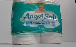 ANGEL SOFT BATH TIS 4PK