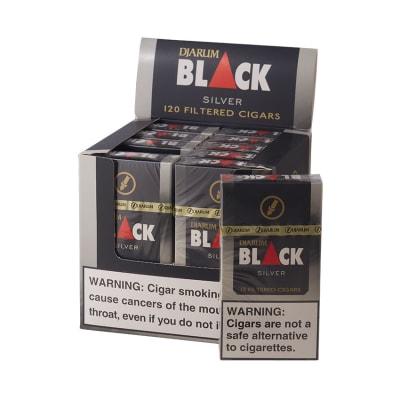 DJARUM BLACK SILVER 10/12PK*