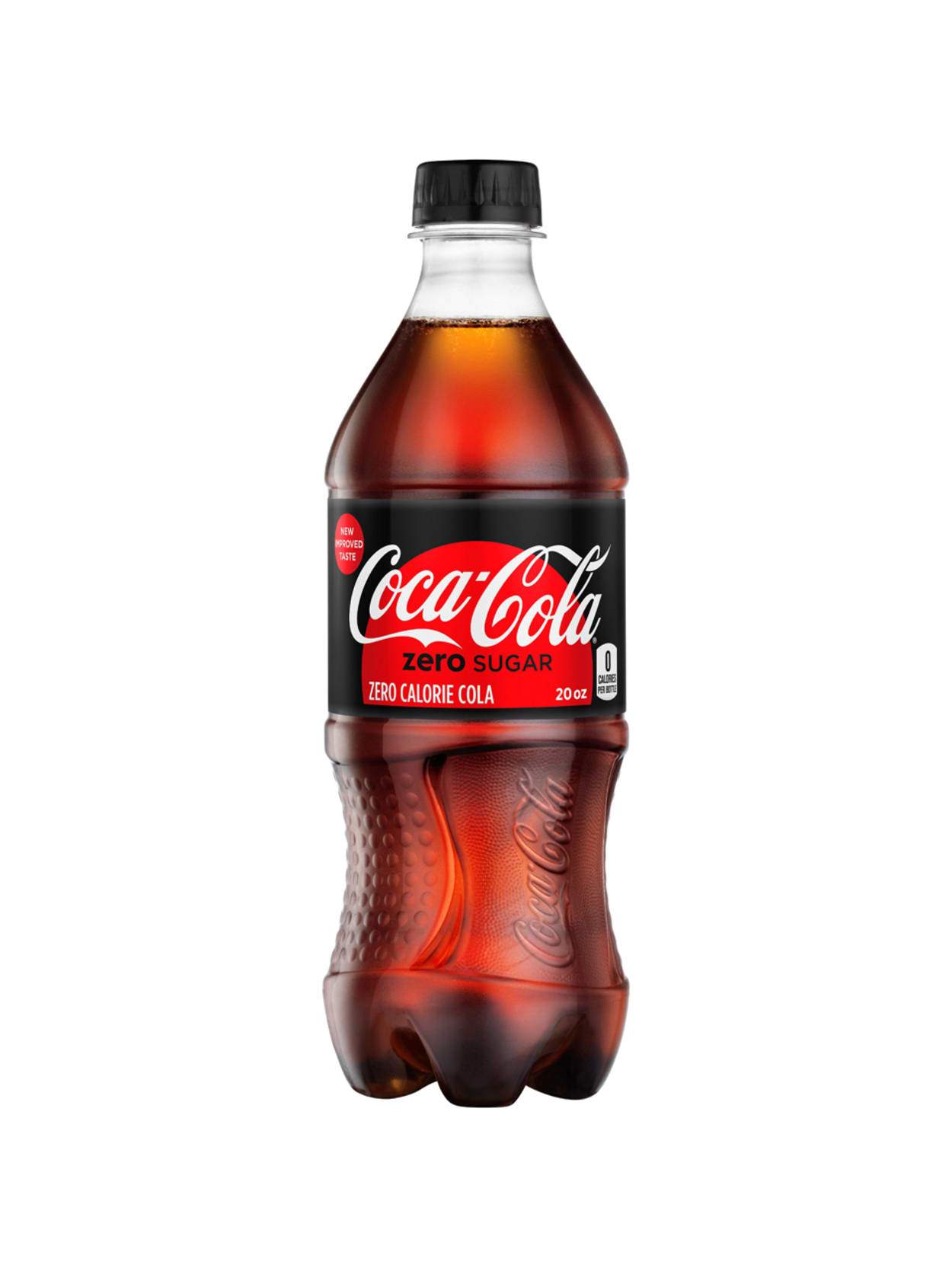 COKE BOTTLE 20Z ZERO 24CT*