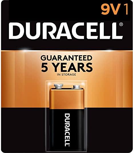DURACELL 9V COPP TOP 1PK 12CT