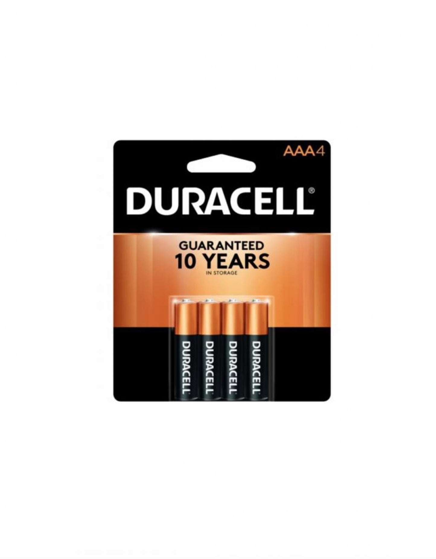 DURACELL AAA COPP TOP 4PK 18C*