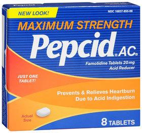 PEPCID AC 8 TABLETS/PK