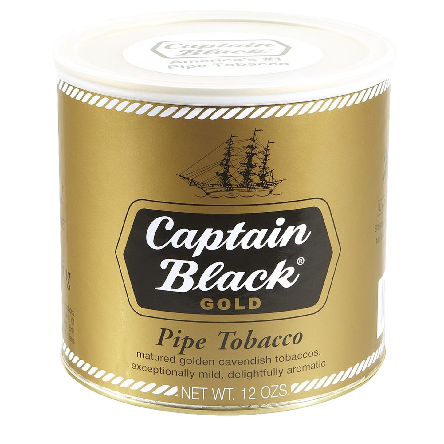 CAPTAIN BLK GOLD CAN 12oz