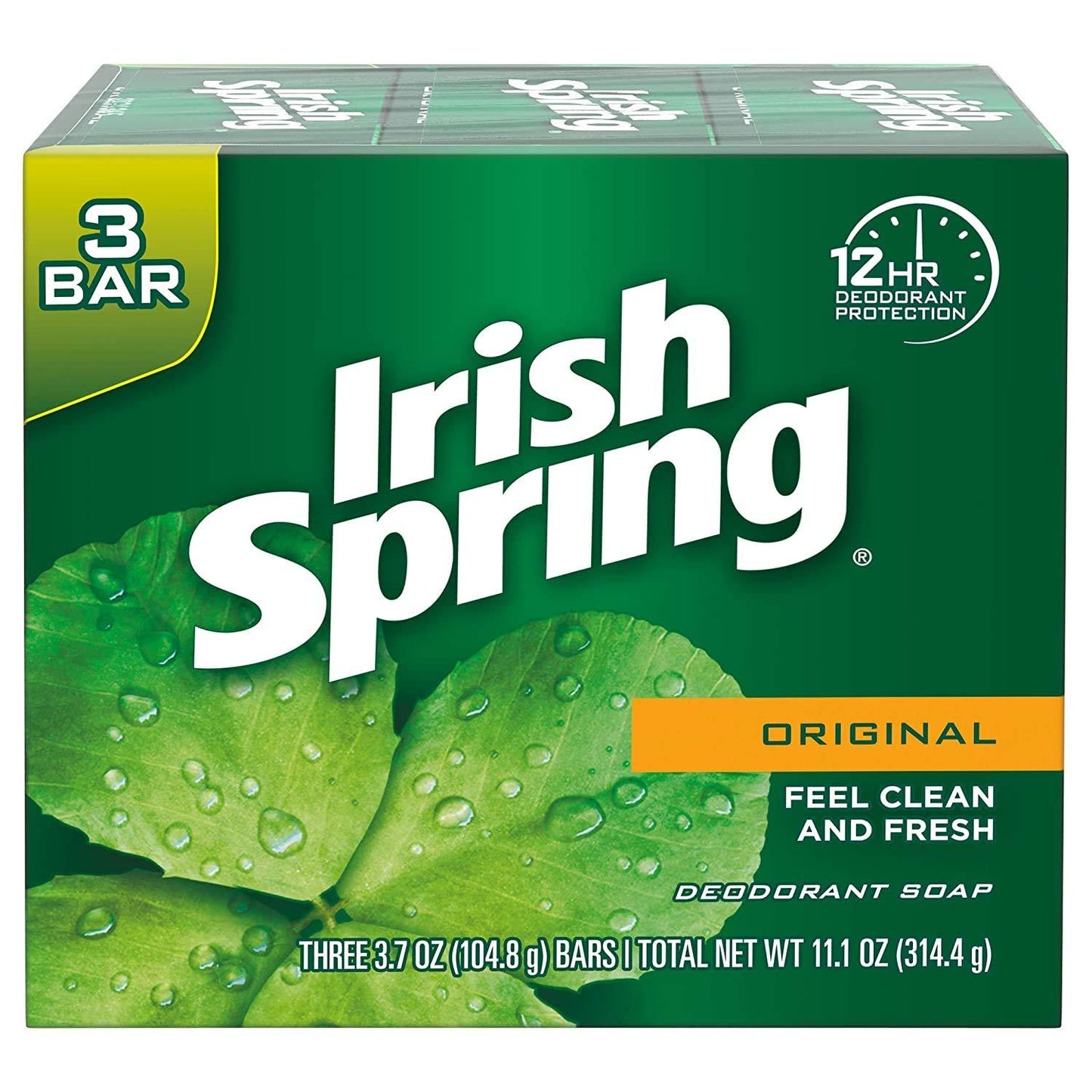 IRISH SPRING SOAP 3PK