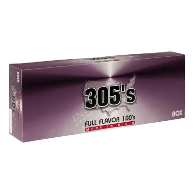 305 FULL FLAVORS 100 BOX