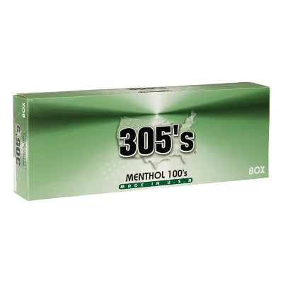 305 MENTHOL 100 BOX
