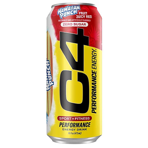 C4 HIGH PERFORMANCE 16OZ|12CT HAWAIIAN PUNCH