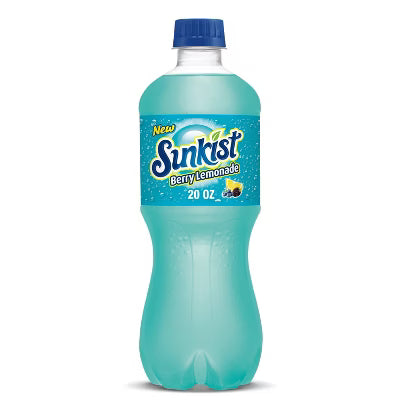 SUNKIST BERRY LEMONADE 20OZ 24CT