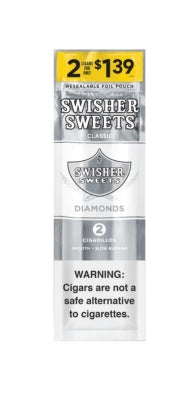 SWISHER SWEET 2/$1.39 30CT/2PK DIAMOND