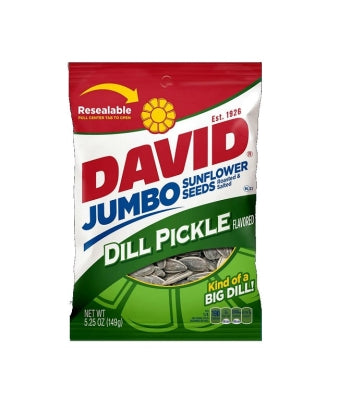 DAVID DILL PICKLE SUNFLOWER 5.25OZ
