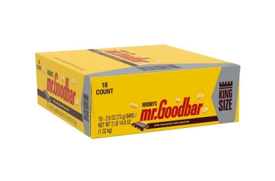 HERSHEY 18CT MR.GOODBAR KING* - 205300