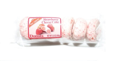 BON APETIT STRAWBERRY CHEESE CAKE DONUTS 6CT