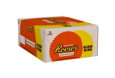 REESES WHITE PEANUT BUTTER CUP K/S 18CT