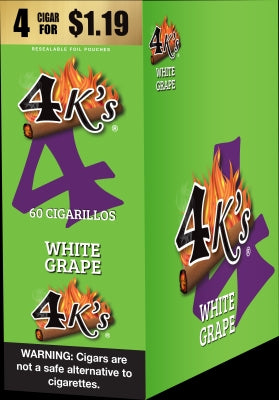 4KINGS 15/4PK $1.19 WHITE GRAPE