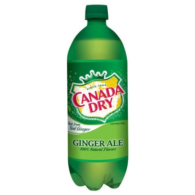 CANADA DRY GNG AL CAN 1LTR 15CT