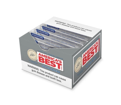 AMERICA'S BEST 3OZ| 6CT CHEWING TOBACCO SILVER BLEND