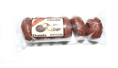BON APETIT CHOCOLATE DONUTS 6CT