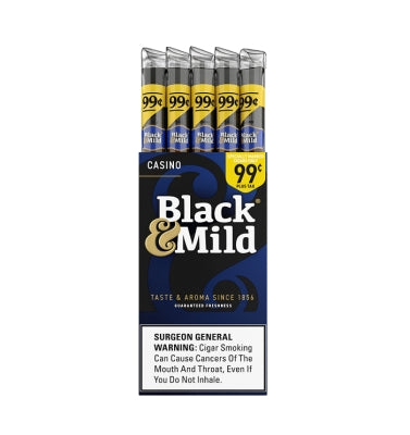 BLK&MLD CASINO $.99c 25CT