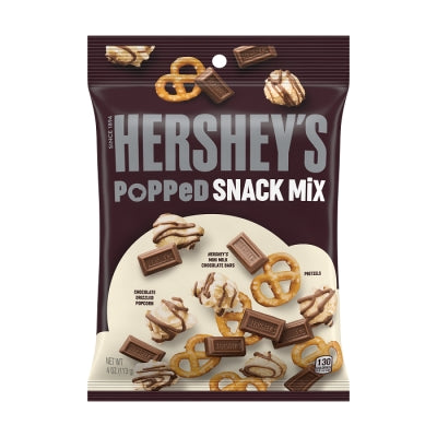 HERSHEY'S POPPED SNACK MIX 4OZ