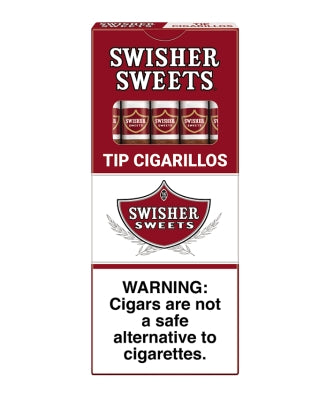 SWISHER SWEET 10/5PK TIPS CIGARILLOS