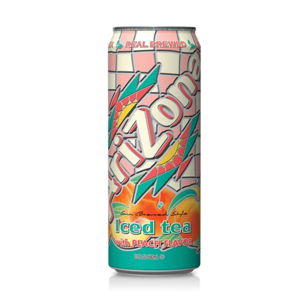 ARIZONA PEACH TEA 23OZ 24CT