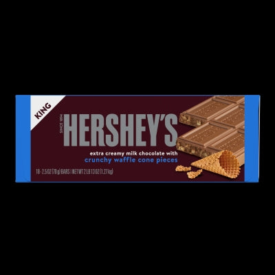 HERSHEY'S WAFFLE CONE K/S 18CT 2.5OZ