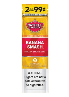 SWISHER SWEET 2/$0.99 30CT/2PK BANANA SMASH