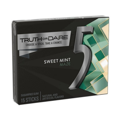 5 GUM SWEET MINT MAZE 10CT 15 STK - 196460