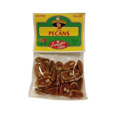 THREE AMIGOS FANCY PECANS 2.5OZ
